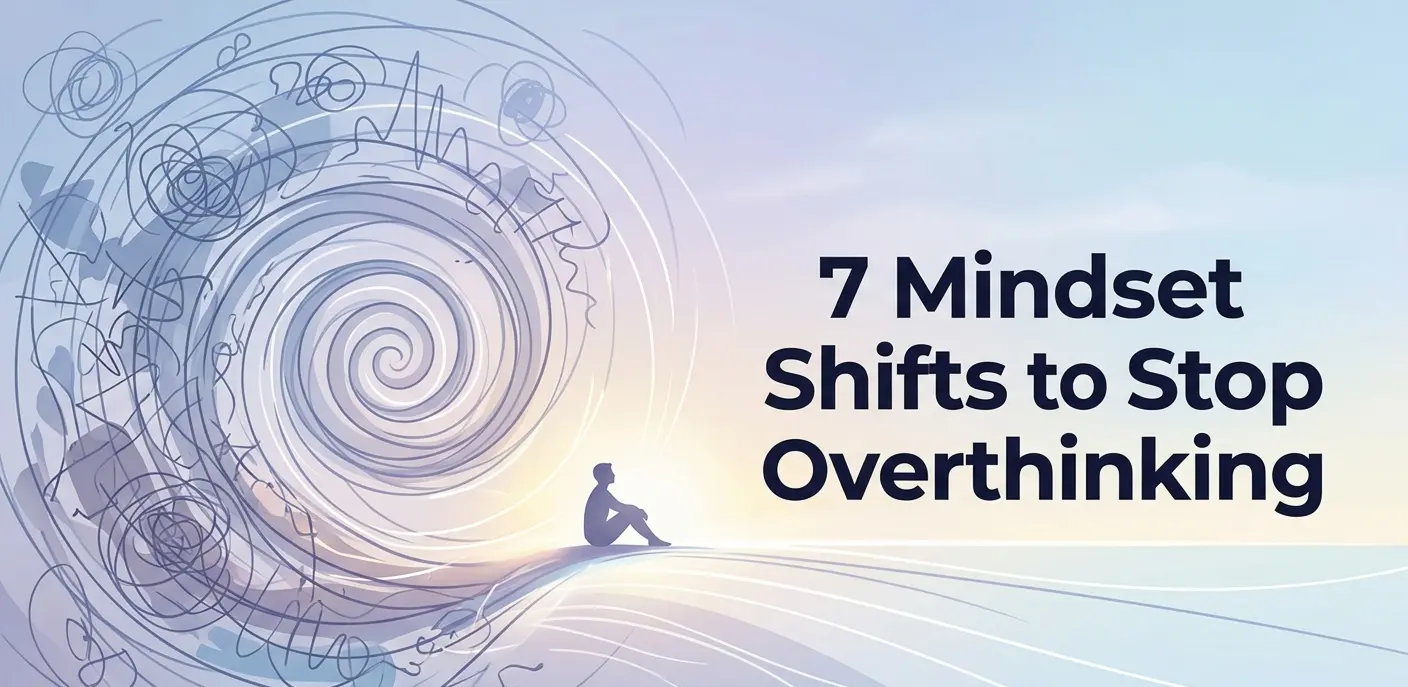 7 Mindset Shifts That Actually Stop the Overthinking Spiral