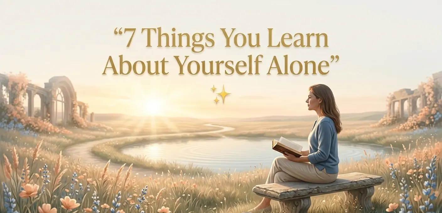 7 Things You Only Learn About Yourself When You Spend Time Alone