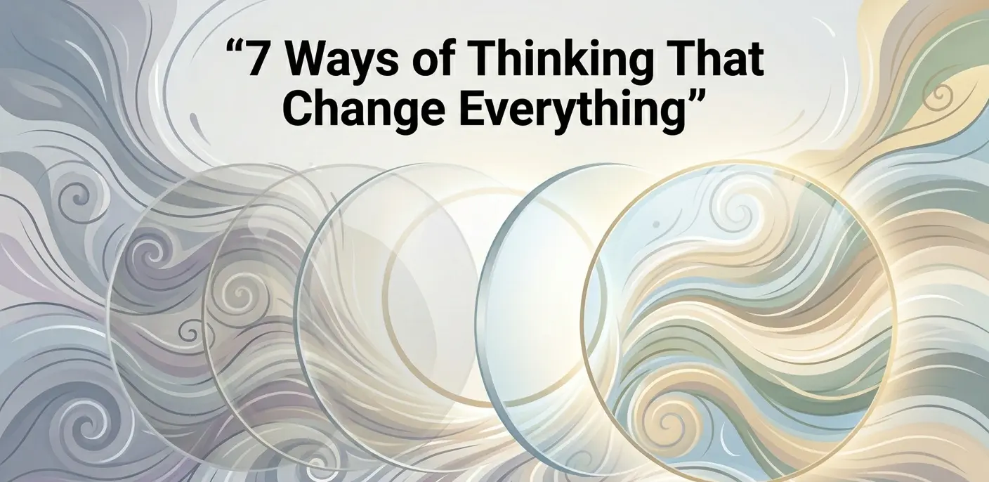 7 Ways of Thinking That Quietly Change Everything About Your Life