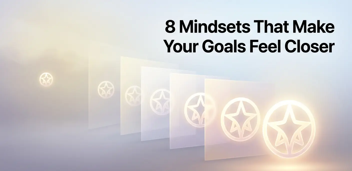 8 Mindsets That Make Your Goals Feel Less Out of Reach