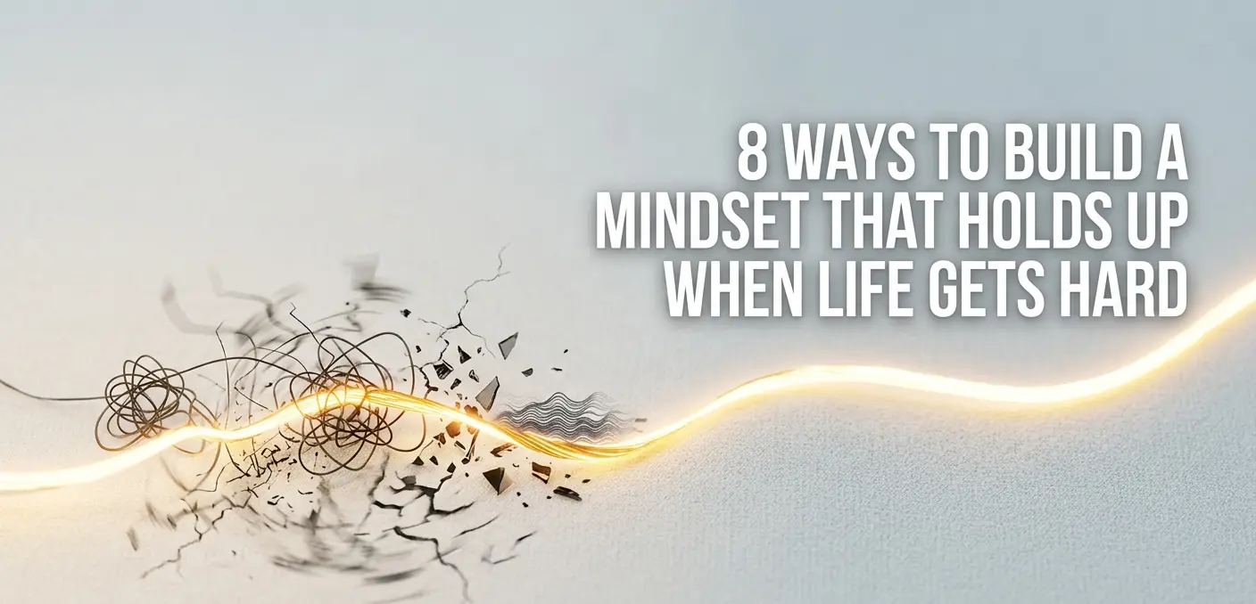 8 Ways to Build a Mindset That Actually Holds Up When Life Gets Hard