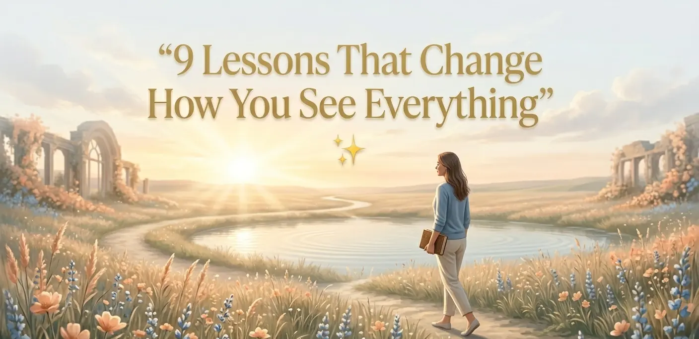 9 Real-Life Lessons That Quietly Change the Way You See Everything