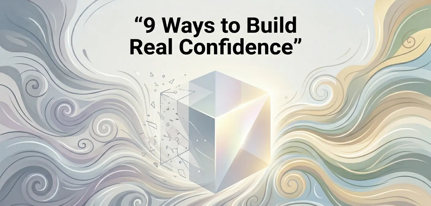 9 Ways to Build Real Confidence (That Actually Lasts)